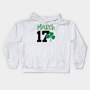 March 17 Kids Hoodie